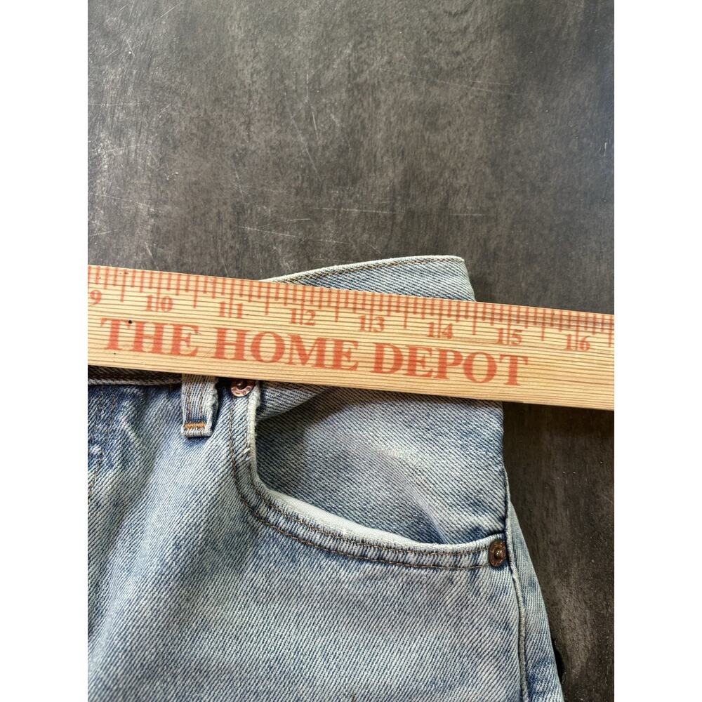Vintage Levi's 501 Jeans size W30 L32 Made in Brazil 501-0193 Distressed Button - Picture 9 of 14